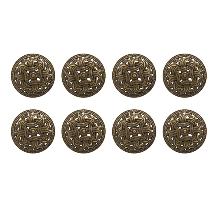 Celtic Knotwork Metal Buttons(Pack of 8)