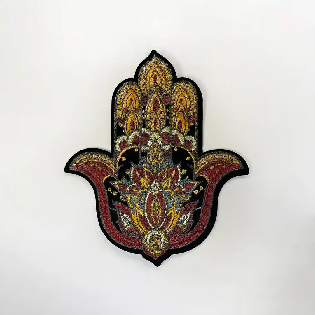 Hand Inspire Eye Sew Hot-Fix Patch