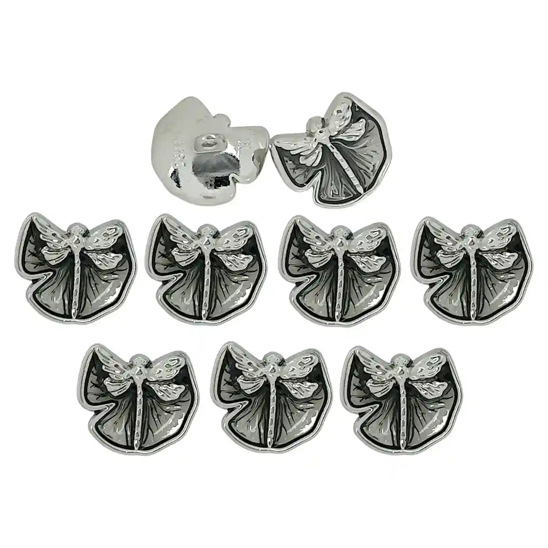 Dragon Fly Shirt Metal Buttons | 12mm & 18mm