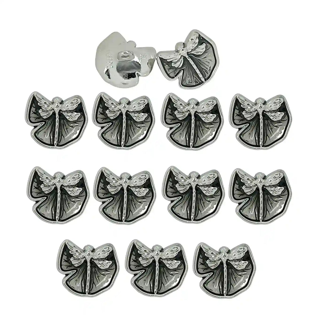 Dragon Fly Shirt Metal Buttons | 12mm & 18mm
