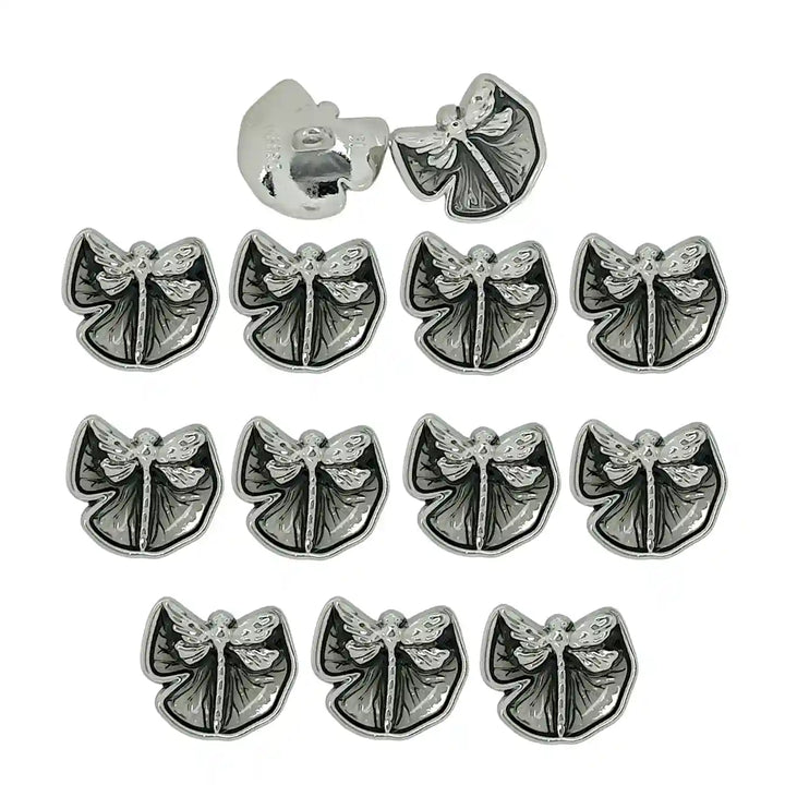 Dragon Fly Shirt Metal Buttons | 12mm & 18mm