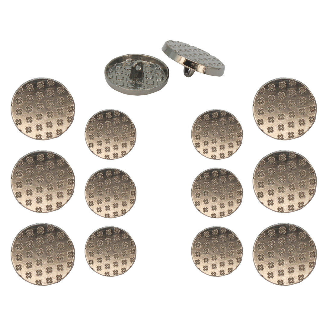 Crosshatch Pattern Buttons