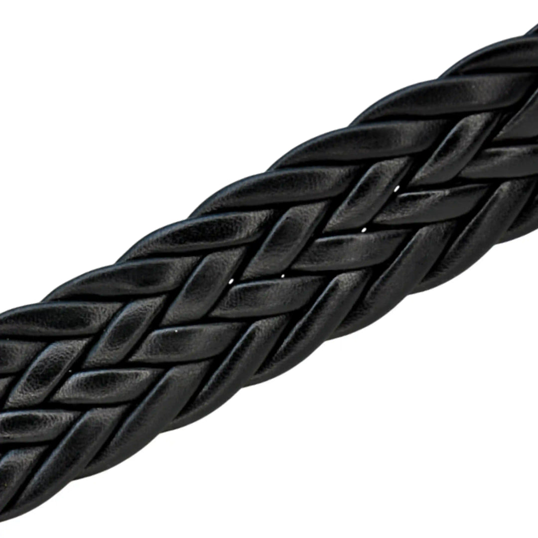 Braided Leather Belt
