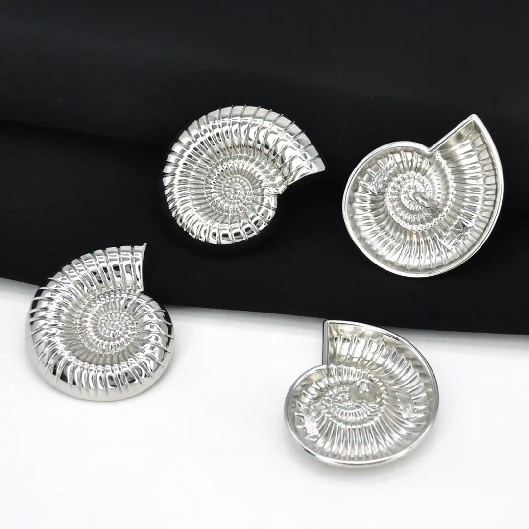 Shell Style Metal Buttons | 34mm(54L)
