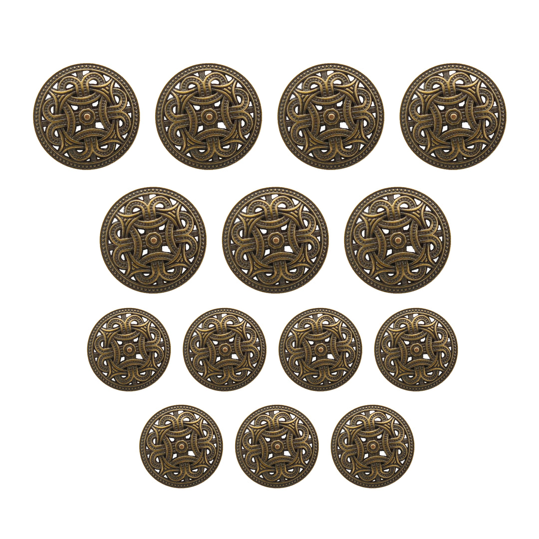 Baroque Design Metal Buttons