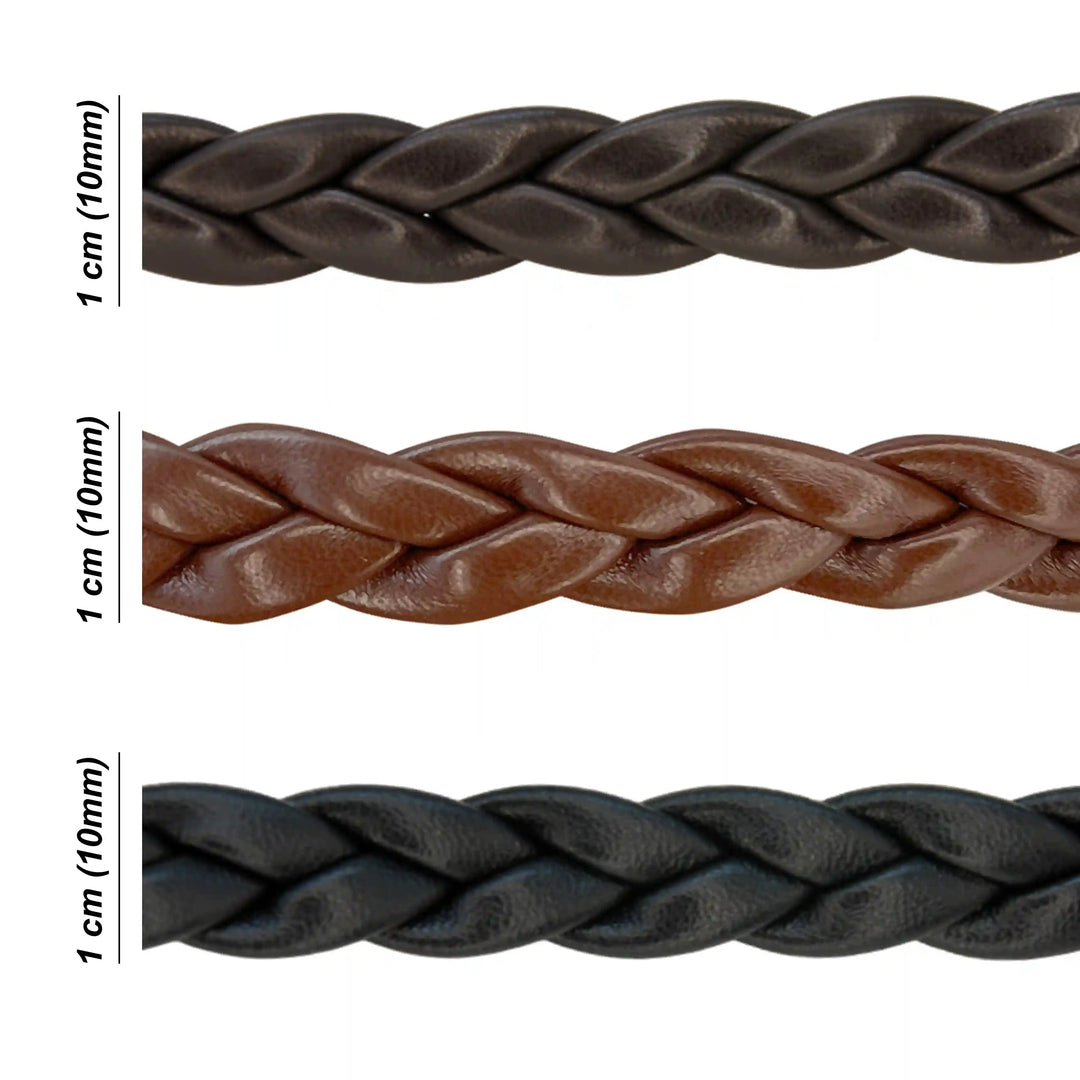 Braided Leather Lace