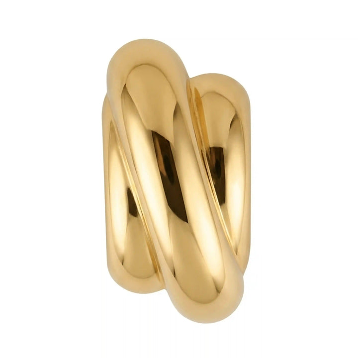 Gold Twisted Dome Metal Buckle| Sizes 4.2 & 4.5 cm