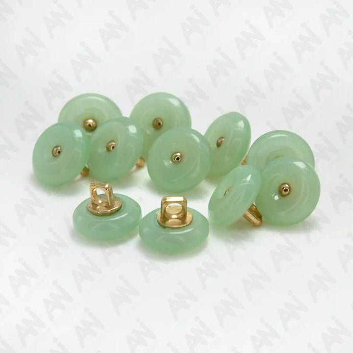 Classic Round Resin Shank Buttons | 12mm