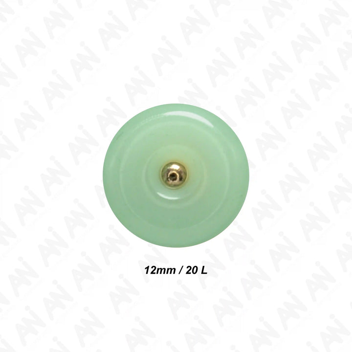 Classic Round Resin Shank Buttons | 12mm