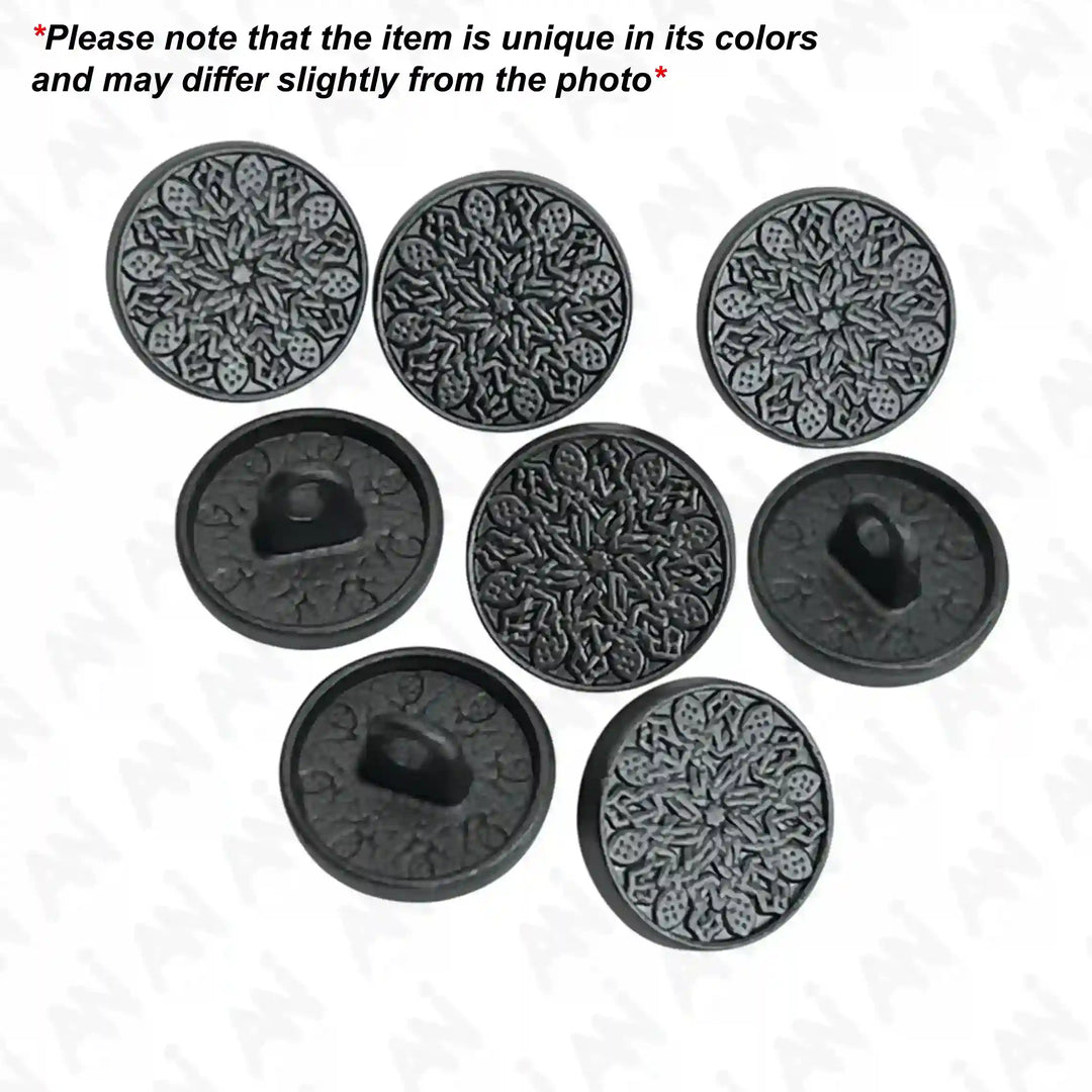 Mandala Pattern Design Buttons