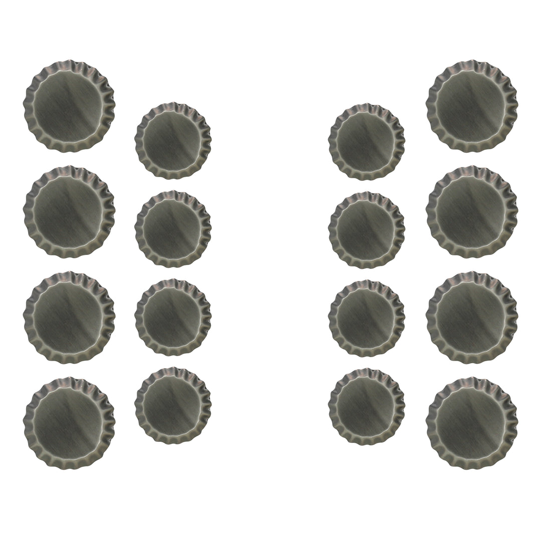 Decorative Metal Sewing Buttons for Craft Projects