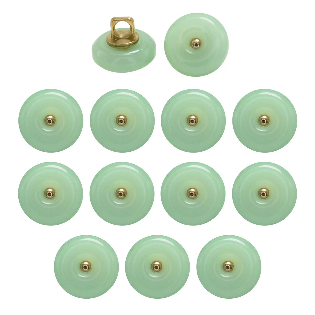 Classic Round Resin Shank Buttons | 12mm
