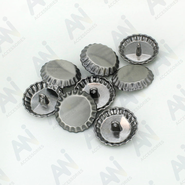 Decorative Metal Sewing Buttons for Craft Projects