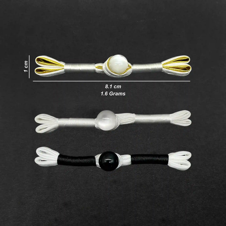 Pearl Frog Closure Buttons