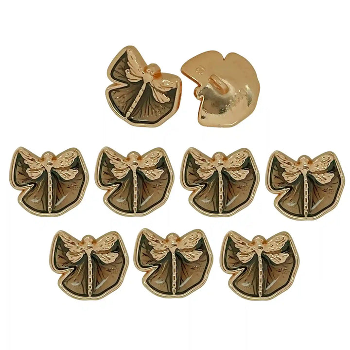 Dragon Fly Shirt Metal Buttons | 12mm & 18mm