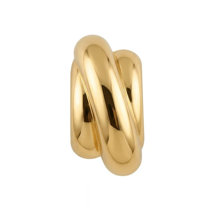 Gold Twisted Dome Metal Buckle| Sizes 4.2 & 4.5 cm
