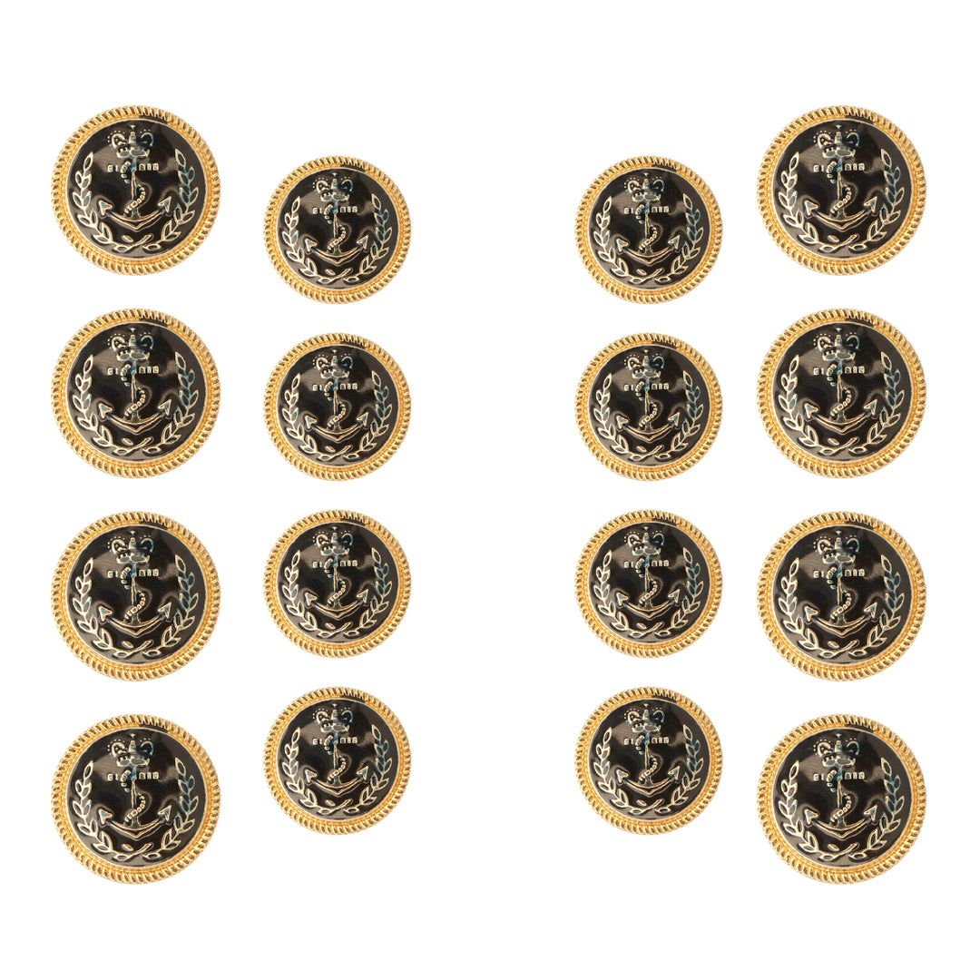 Anchor Style Metal Buttons