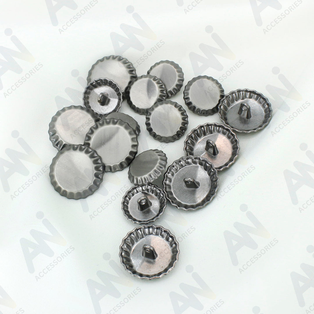 Decorative Metal Sewing Buttons for Craft Projects