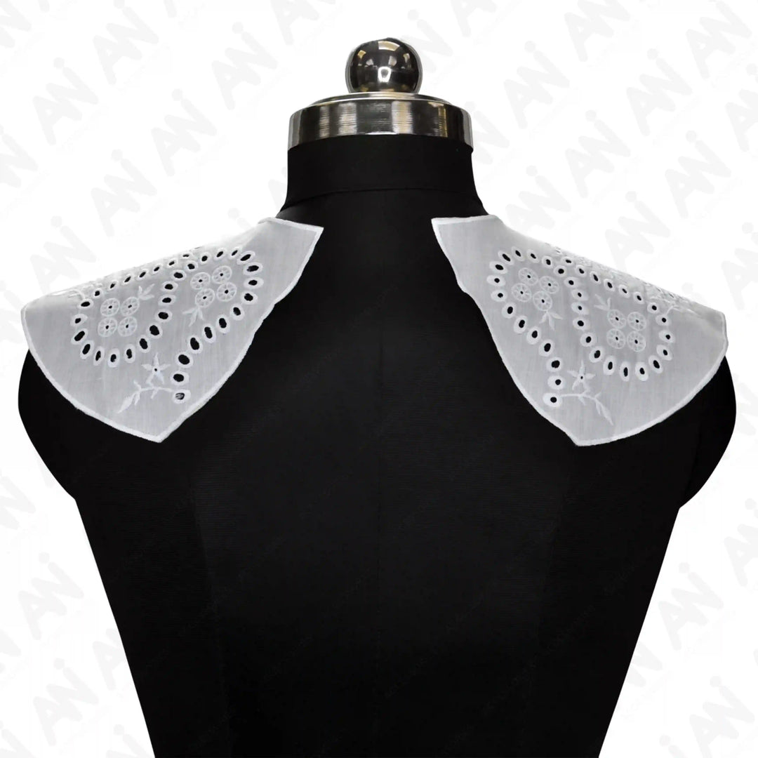 Classic Puritan neck collar for dresses, adding graceful and traditional charm