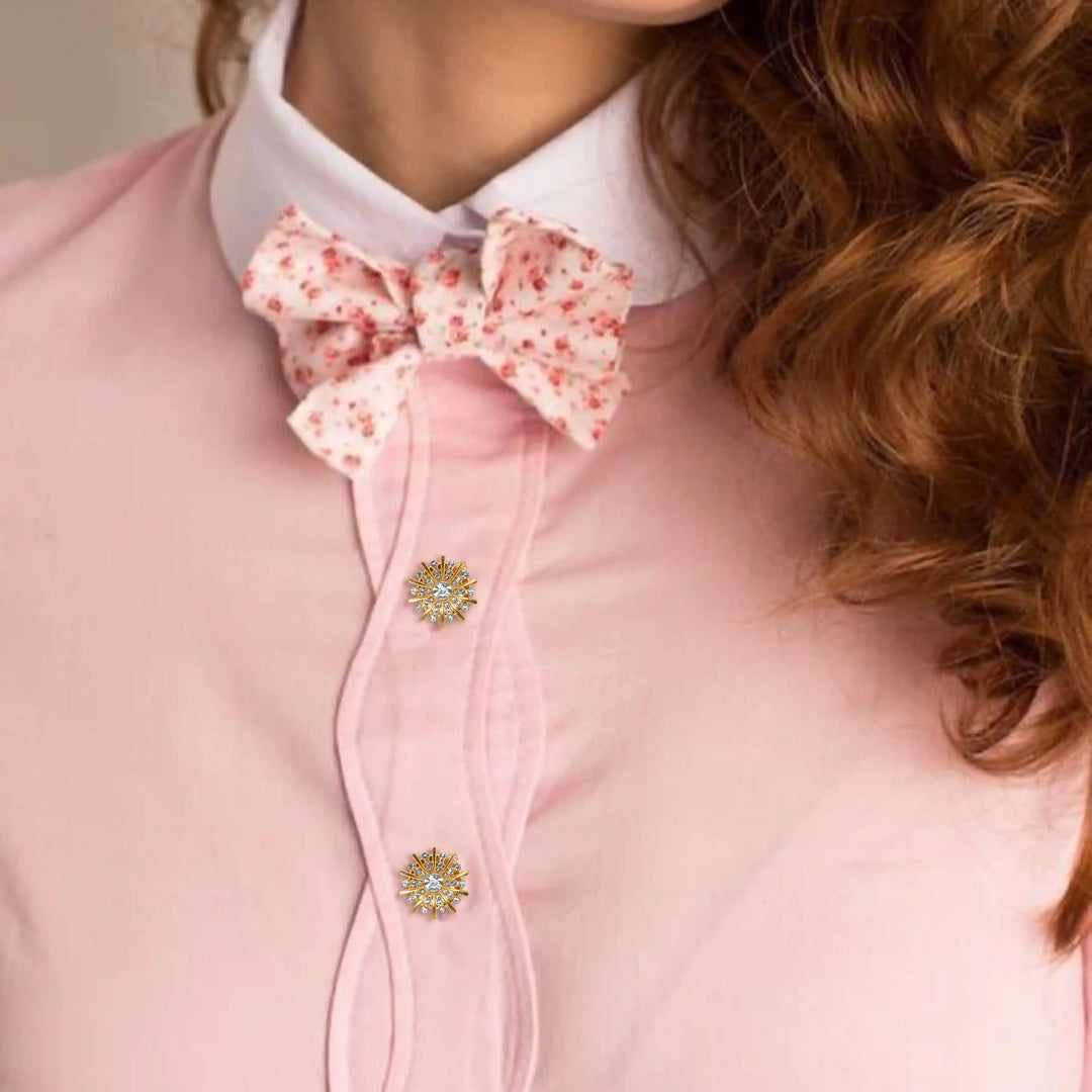 Luxury Rhinestone Button Cover