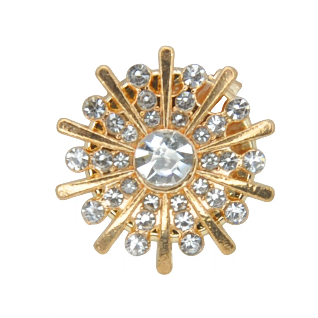 Luxury Rhinestone Button Cover