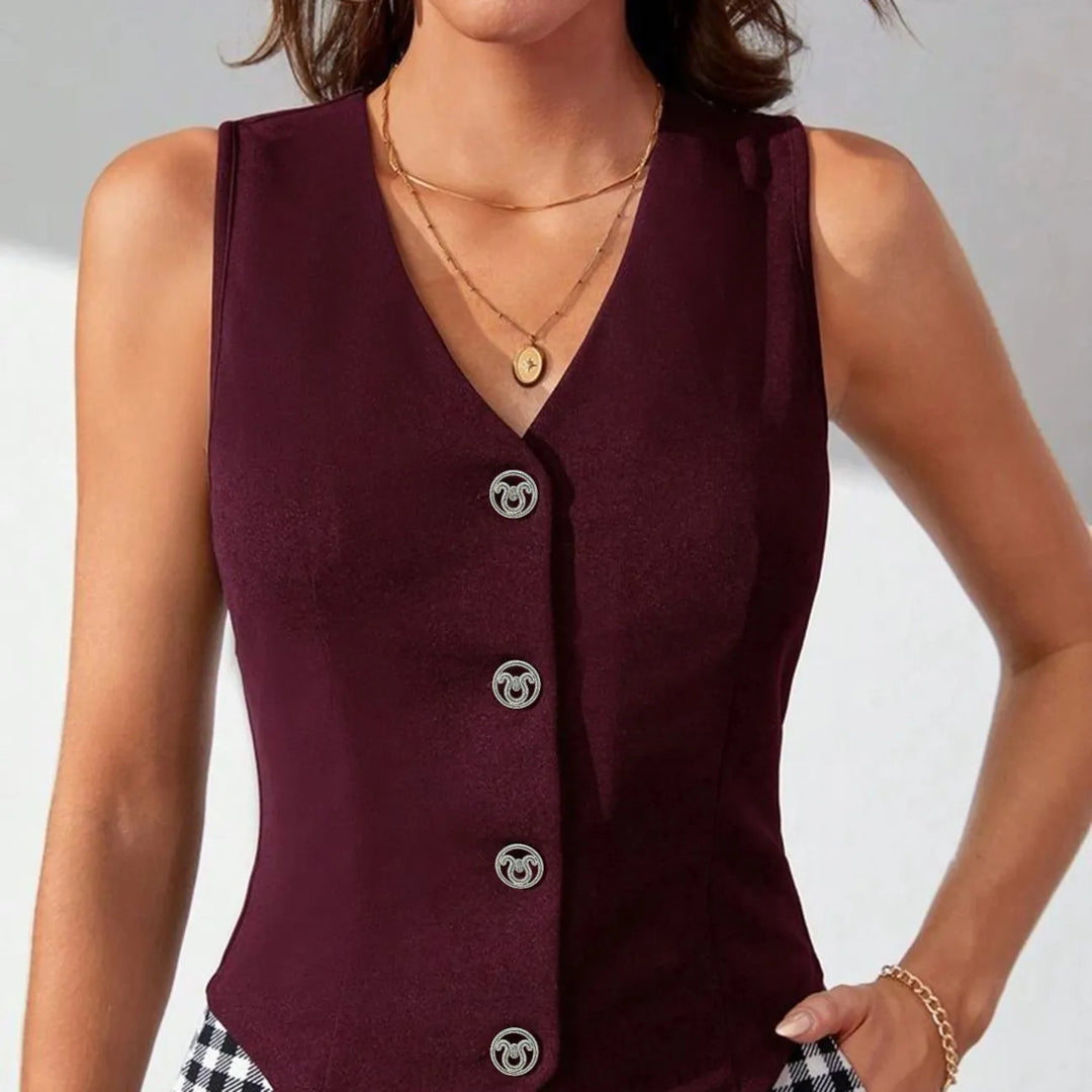 Dual Curve Crystal Round Metal Button | 15mm(24L) & 20mm(32L)