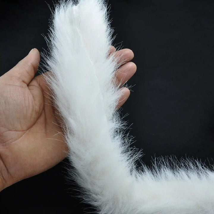 White Fur Lace | 2 Meters