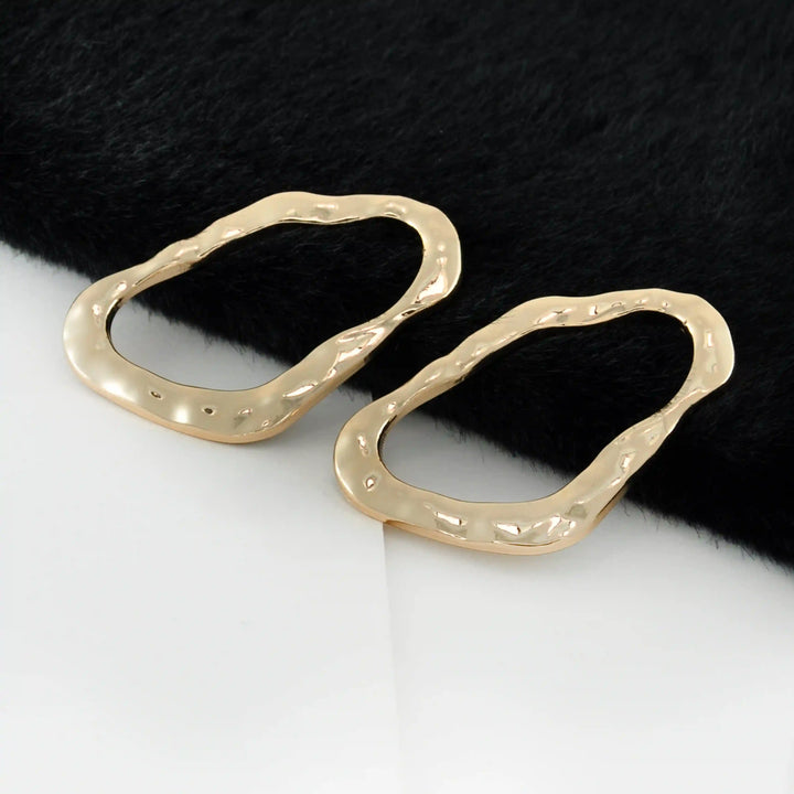 Gold Abstract Organic Frame