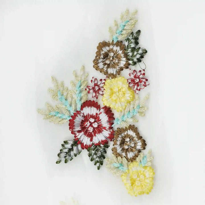 Leafy Floral Patches