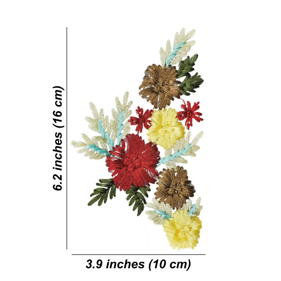 Leafy Floral Patches