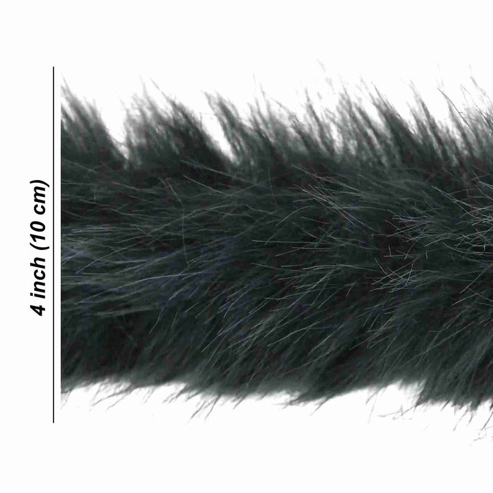 Black Marabou Feather Boa
