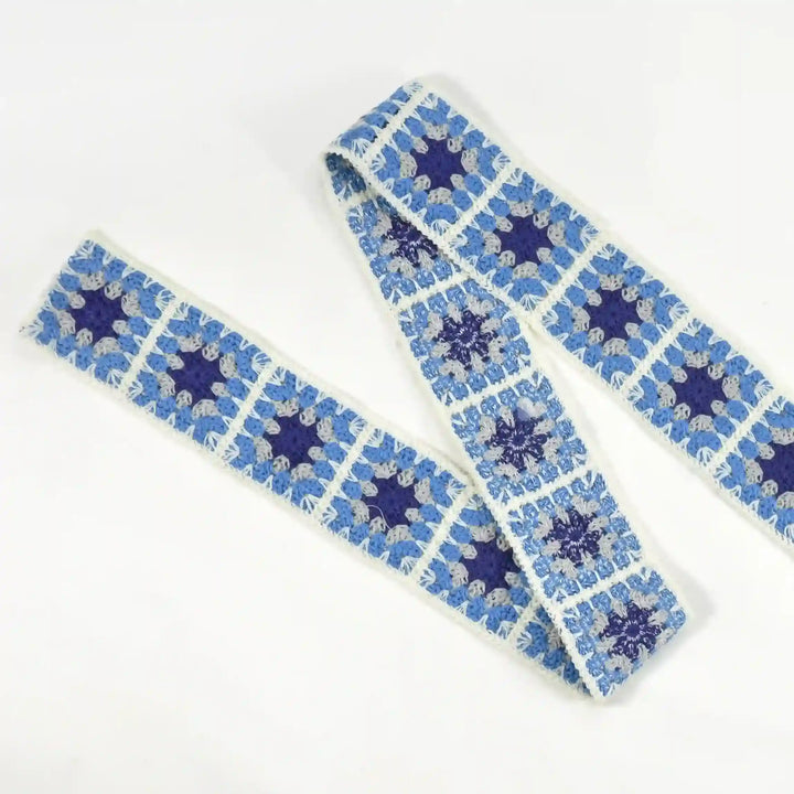 Crochet Square Ribbon Lace