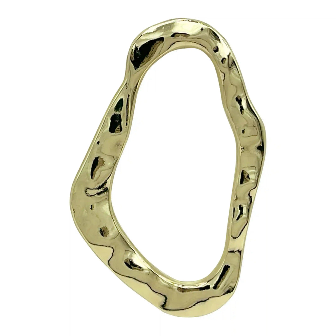 Gold Abstract Organic Frame