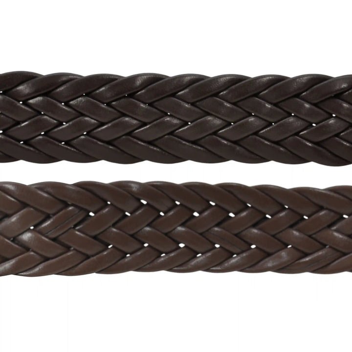 Coiled Braided Leather Lace
