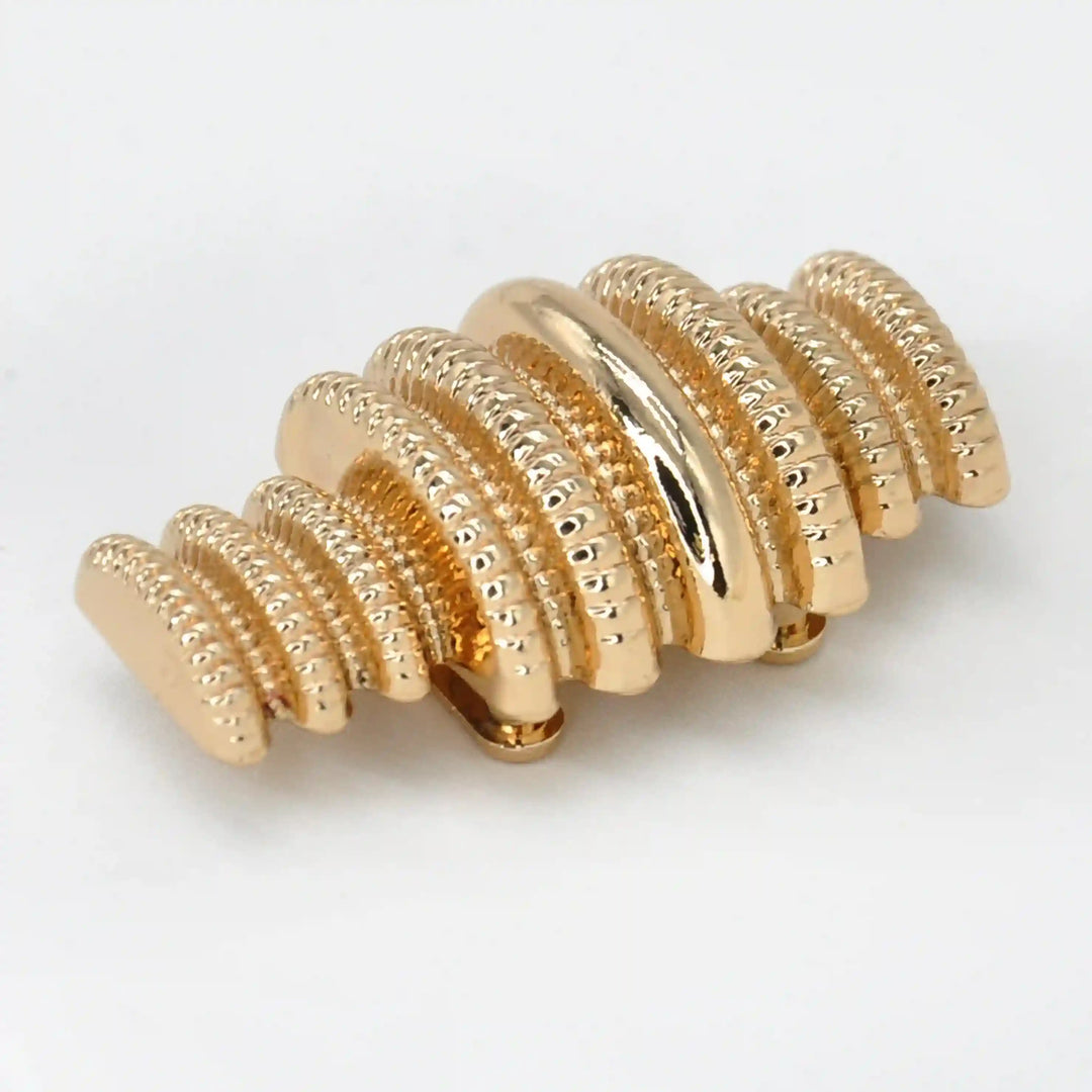 Ribbed Barrel Style Buckle