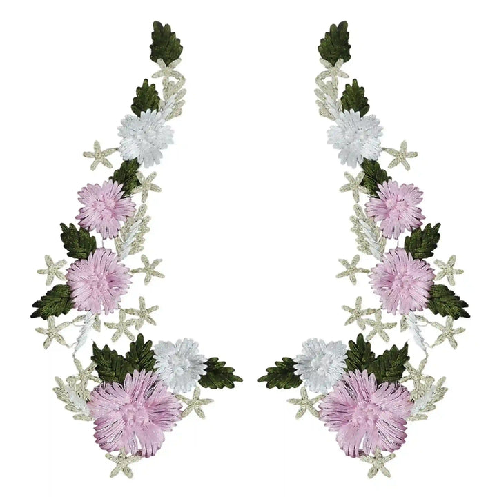 Embroidered Floral Applique