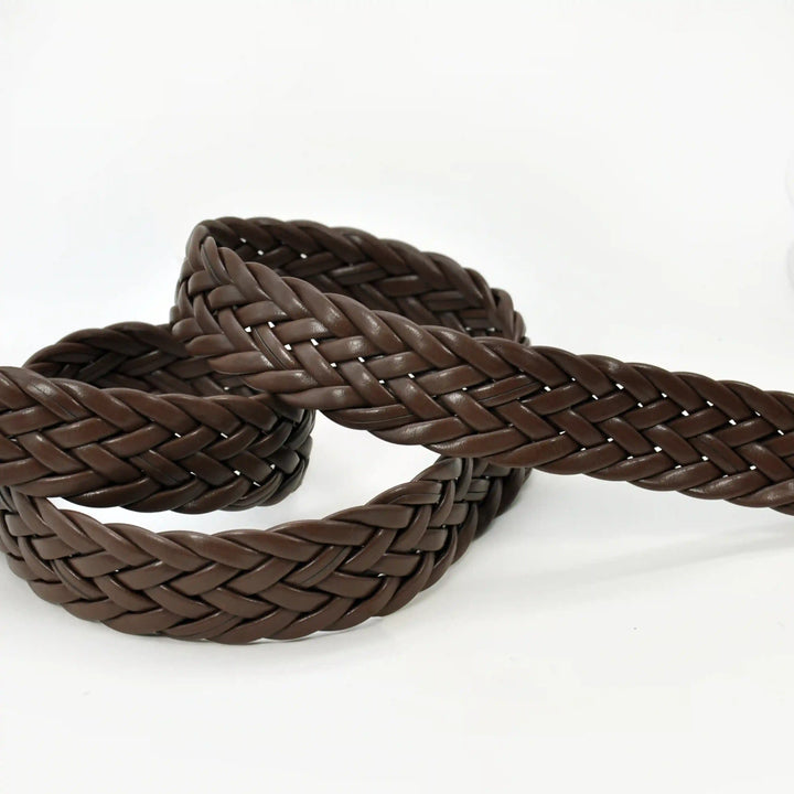 Coiled Braided Leather Lace