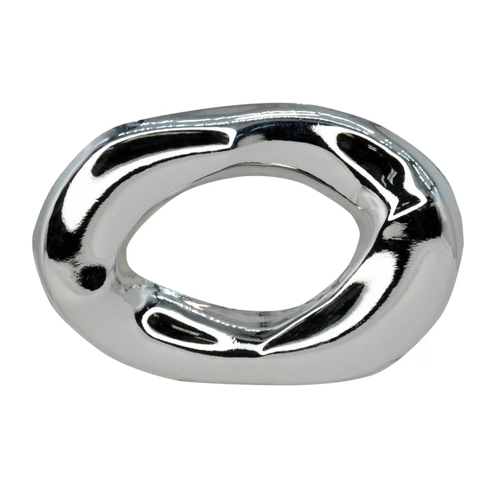 Silver Abstract Brooch