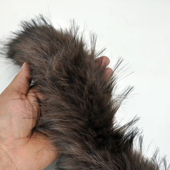 Brown Fur Lace | 2 Meters