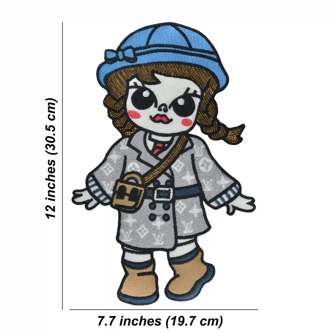 Diva Doll Large Sew Patch