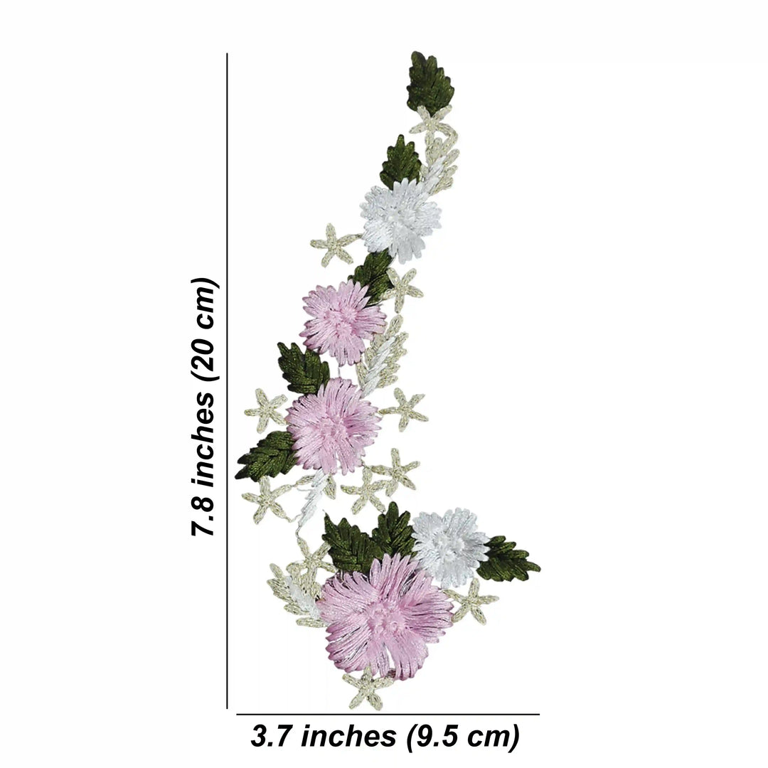 Embroidered Floral Applique