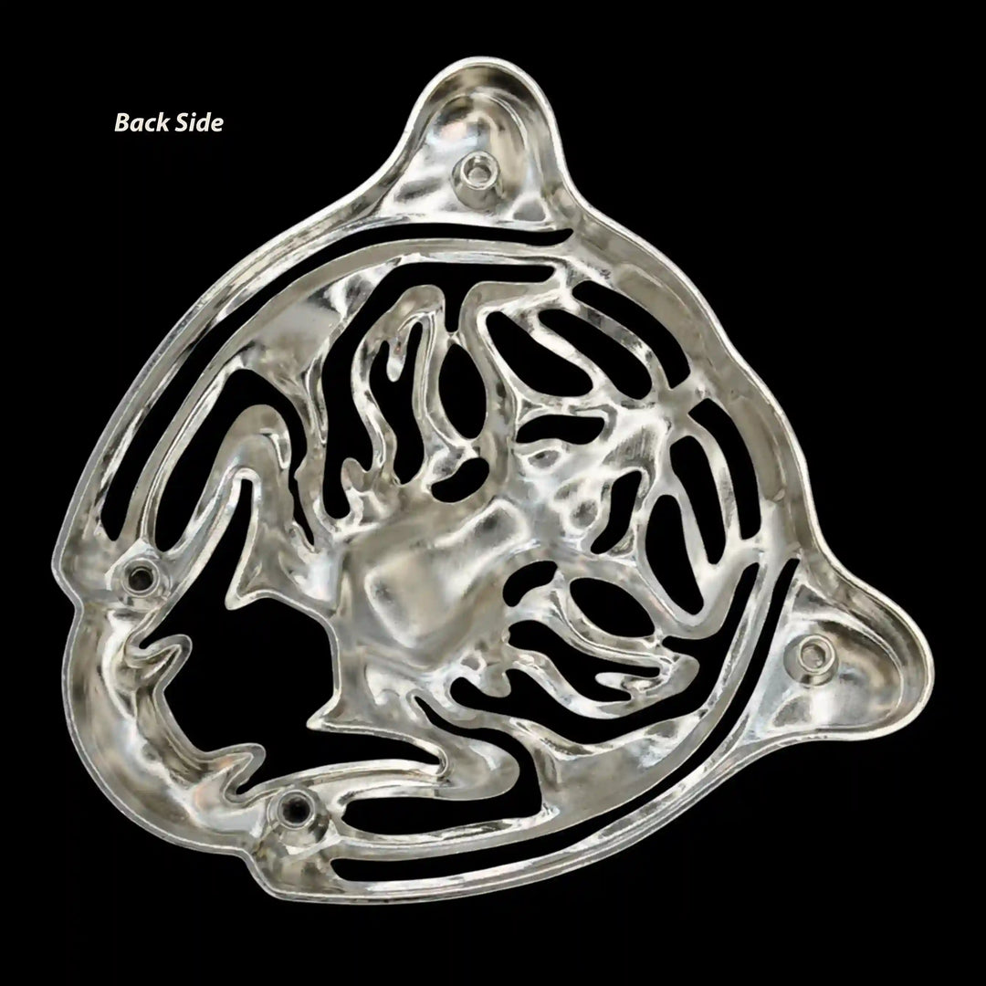 Tiger Head Emblem Brooch