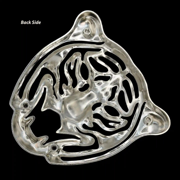 Tiger Head Emblem Brooch