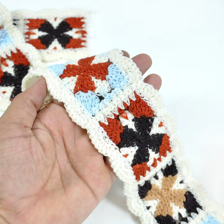Crafted Crochet Floral Lace