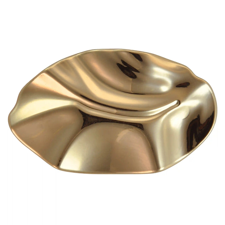 Organic Pleated Abstract Buckle