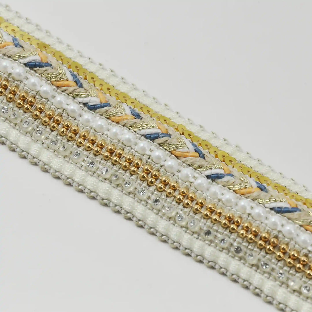 Chevron Glow Sequin Lace