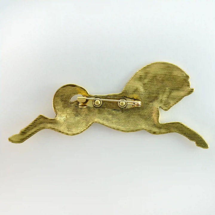 Horse Design Brooch Pin