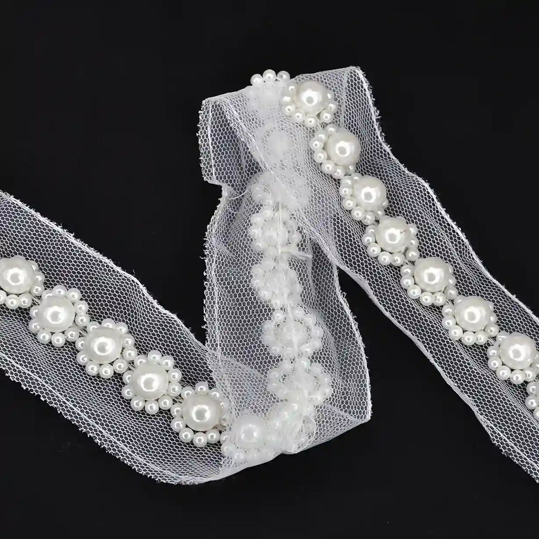 Peral Floral Style Lace