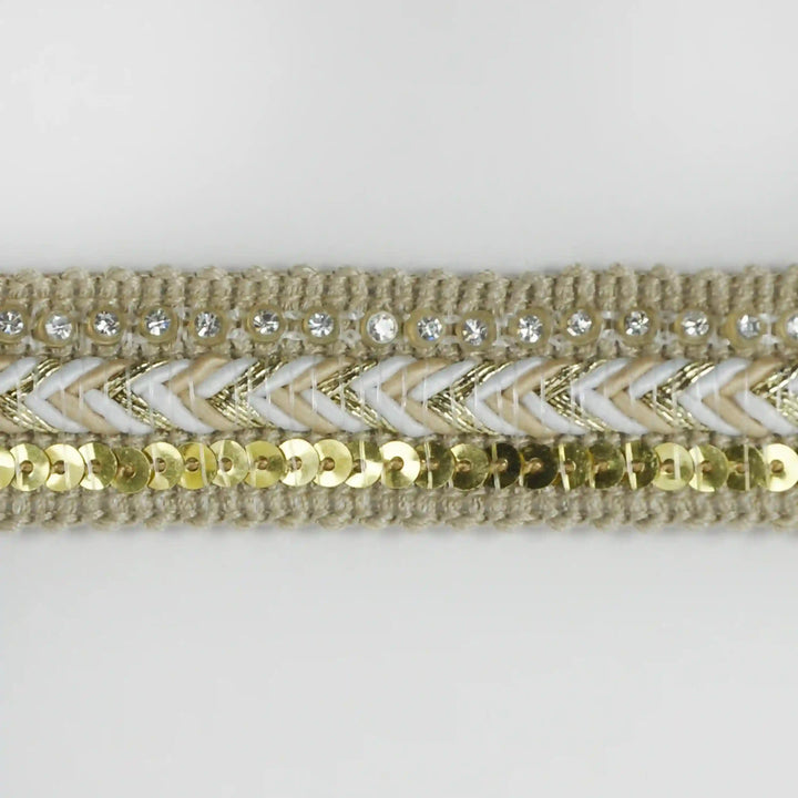 Zigzag Style Sequin Trim