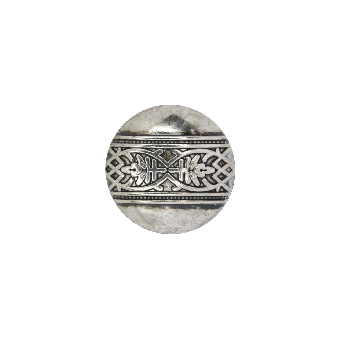 Etched Design Metal Buttons